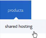 You can purchase web hosting from Bluehost's main menu.